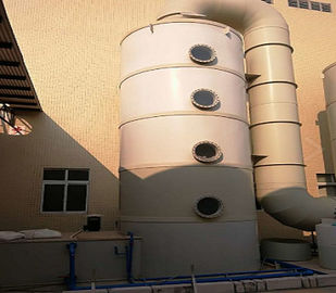 500 Millimeter-Rauch-Abluftsystem, Dampf-Wäscher-System für heißes Bad-galvanisierte Linie