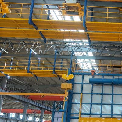 Hot Dip Galvanizing Line für Metalldrahtziehung 0,8-5,5 mm
