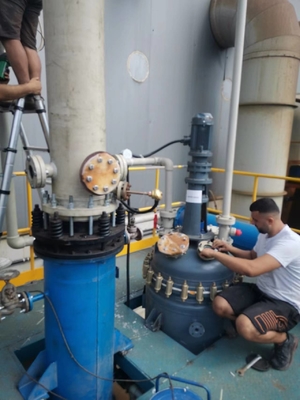 Leistungsfähiges chemisches Absaugsystem 1000m3/h Luftstrom 900 Pa