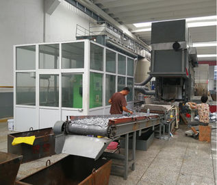 Fertigungsstraße-Stahlplatten-Beschichtungs-Maschine der Feuerverzinkungs-ISO9001