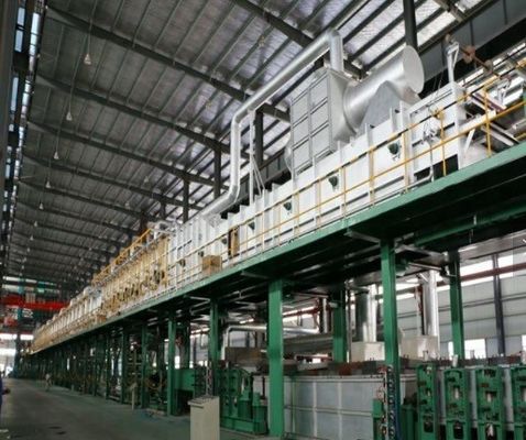 PLC-gesteuerte Verzinkungsausrüstung für Keramik- und Metallbad 40-100 Mikron